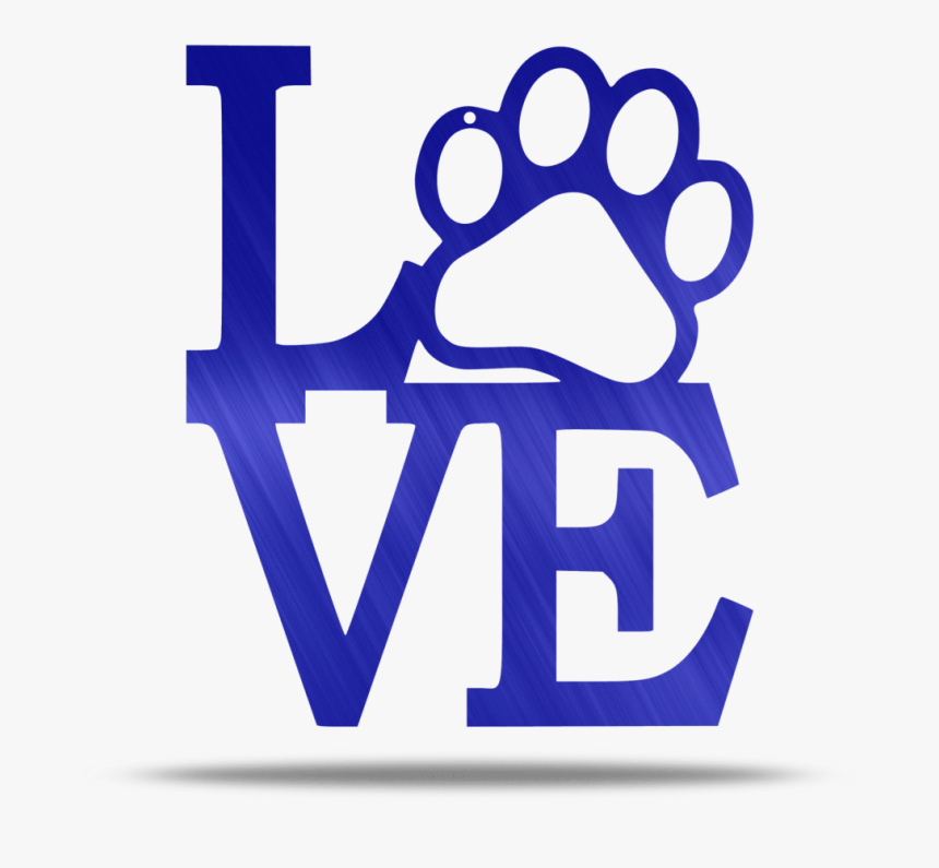 Paw Love Metal Wall Sign - St Patrick's Day Tshirt Design, HD Png Download