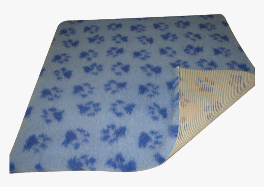 Non Slip Profleece With Rubber Back In Light Blue With - Patchwork, HD Png Download