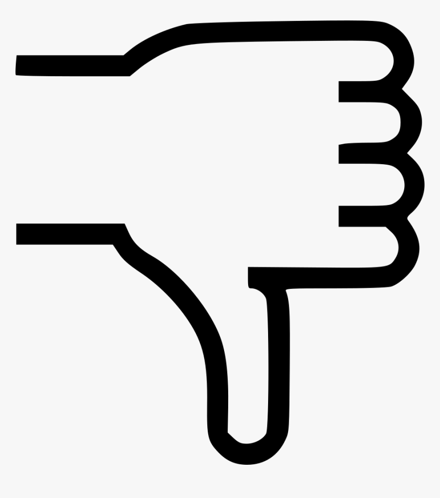 Dislike Png, Transparent Png