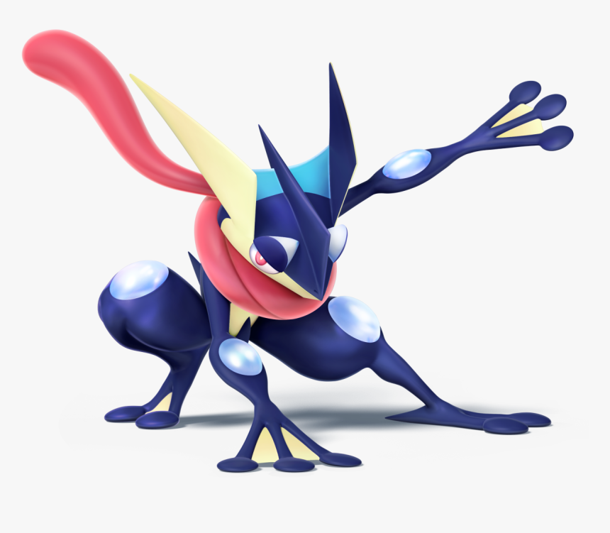 Greninja Ssb4 - Super Smash Bros Wii U Greninja, HD Png Download