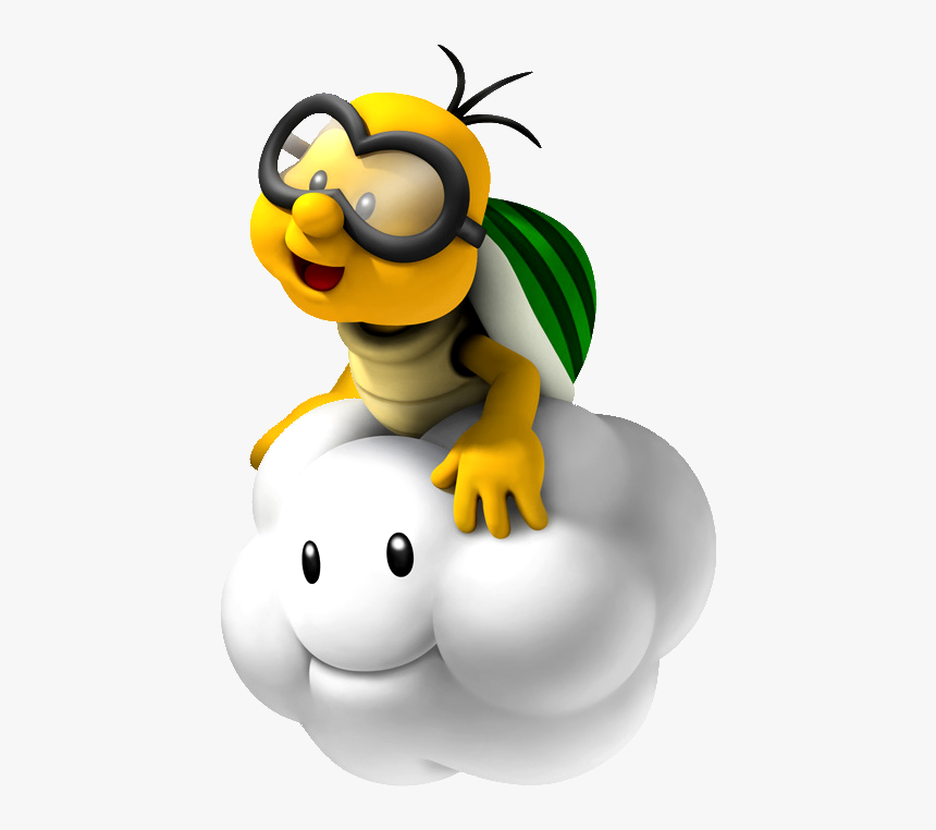 Lakitu Mario, HD Png Download