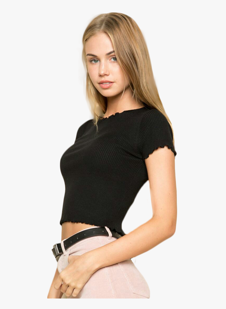 Brandy Melville Lettuce Top, HD Png Download