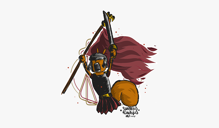 Squrrel - Illustration, HD Png Download