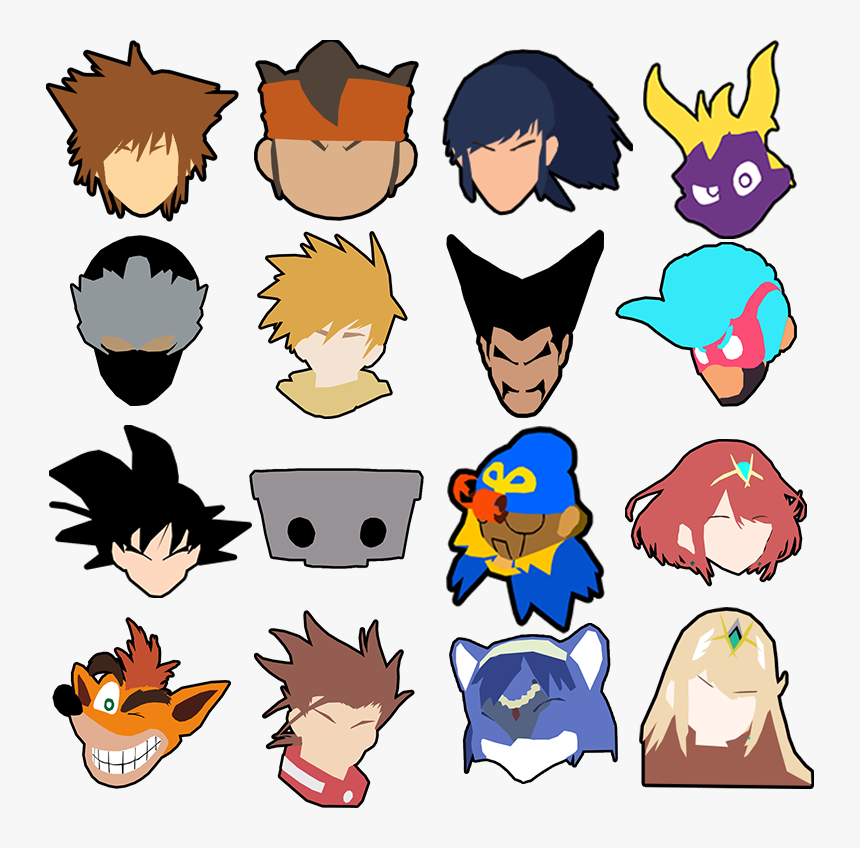 Ultimatecan T Contain My Smash Hypeso I Made Some Stock - Smash Bros Ultimate Icons, HD Png Download