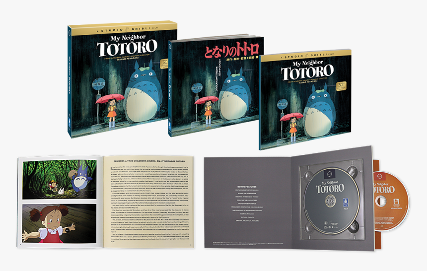 Transparent Dakota Fanning Png - My Neighbor Totoro 30th Anniversary Edition, Png Download