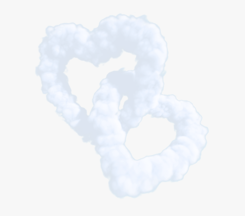 Heart Cloud Png - Transparent Heart In Clouds, Png Download