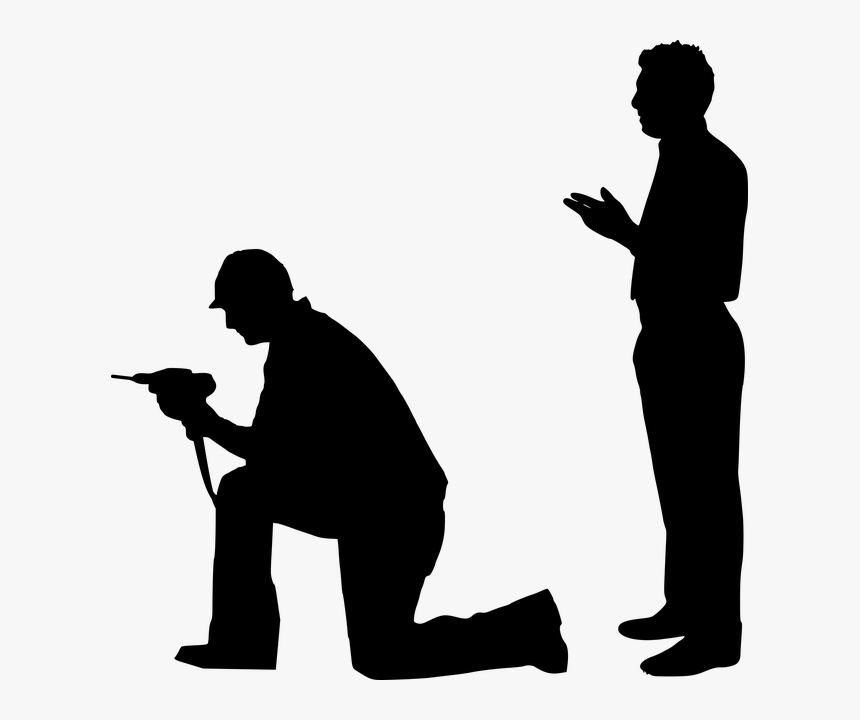 Carpenter Silhouette, HD Png Download