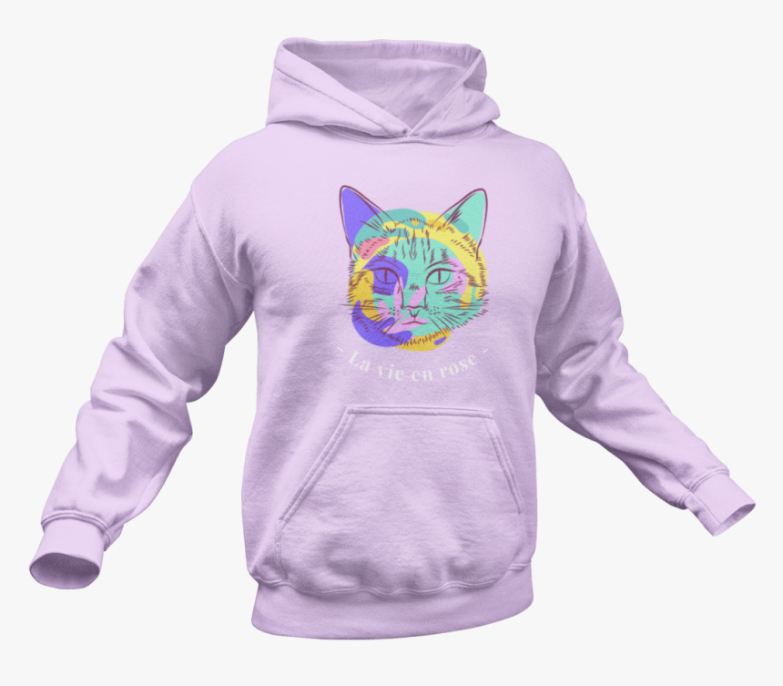 Cat Hood Crop - Hoodie Mockup, HD Png Download