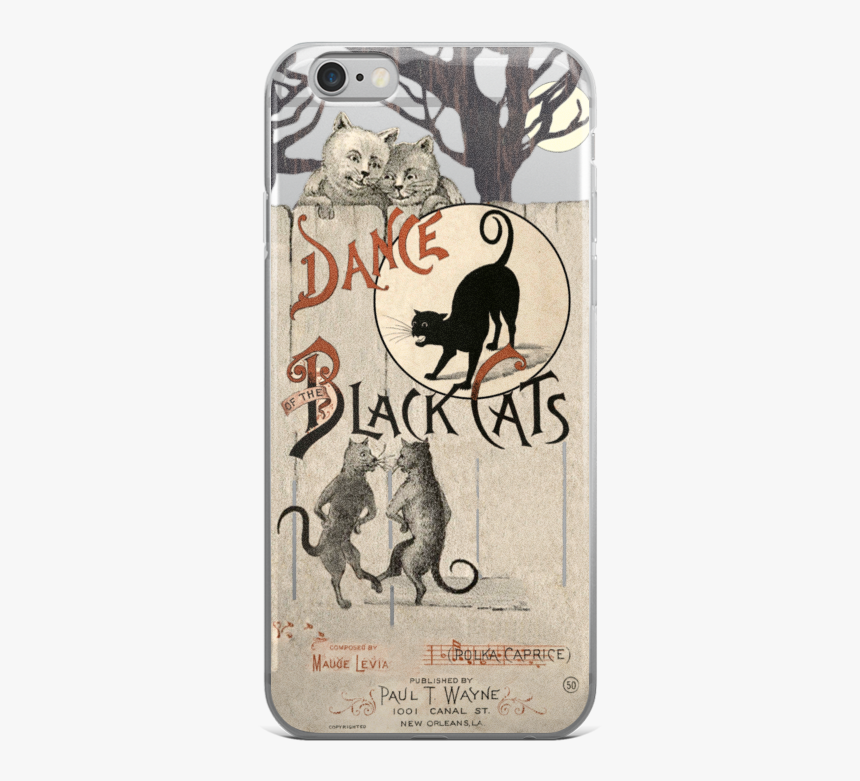 Image Of Dance Of The Black Cats Iphone 6/ 6s Case - Mobile Phone Case, HD Png Download