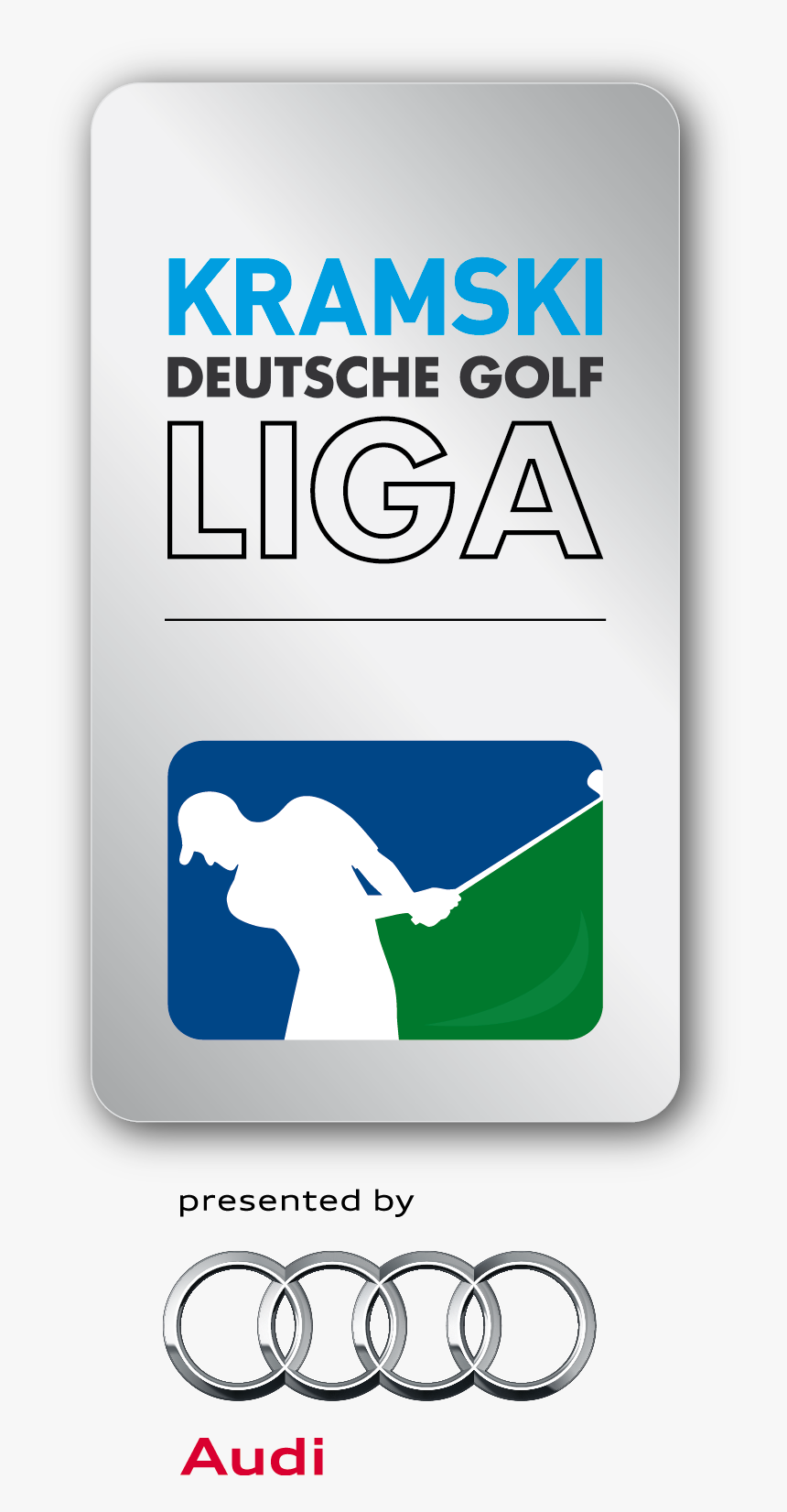 Logo Kramski Dgl Presented By Audi - Kramski Deutsche Golf Liga Logo, HD Png Download