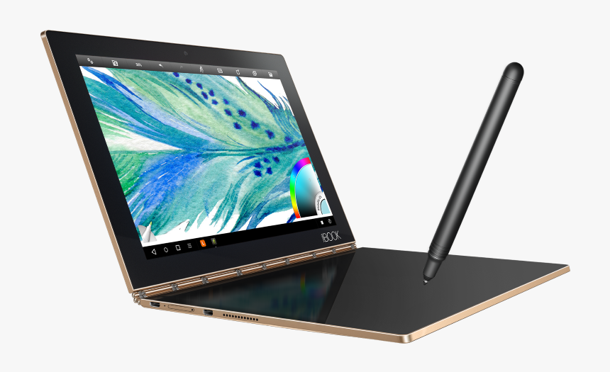 Lenovo Yoga Book Yb1 X90l, HD Png Download