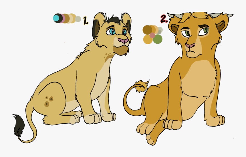 Clip Art Lion Cub Paw - Cartoon, HD Png Download