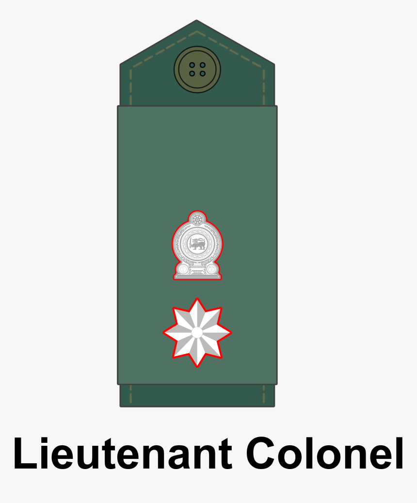 Image - Lieutenant In Sri Lanka, HD Png Download