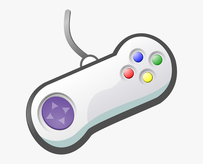 Games Controller Video Vector Graphic Pixabay - Video Games Clip Art, HD Png Download