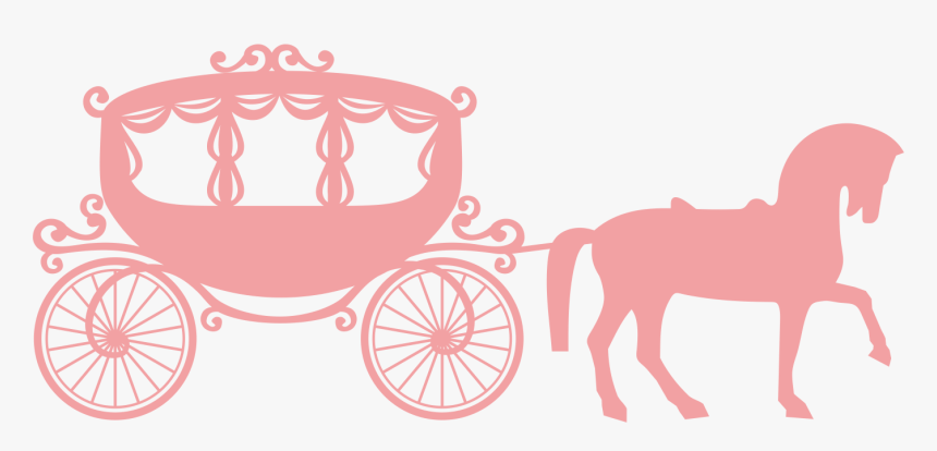 Transparent Comet Clipart - Horse And Carriage Clipart, HD Png Download