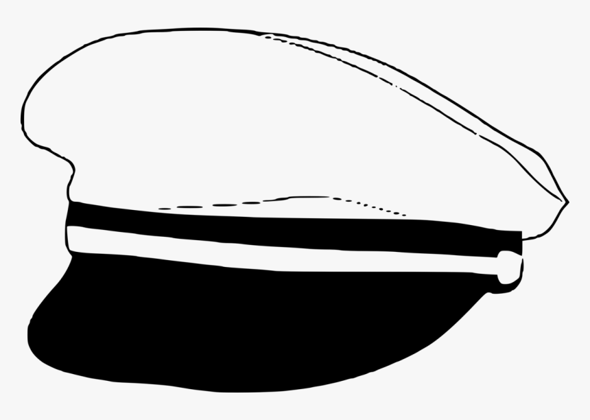 Captain Clipart Military Captain - Clip Art Captain Hat, HD Png Download