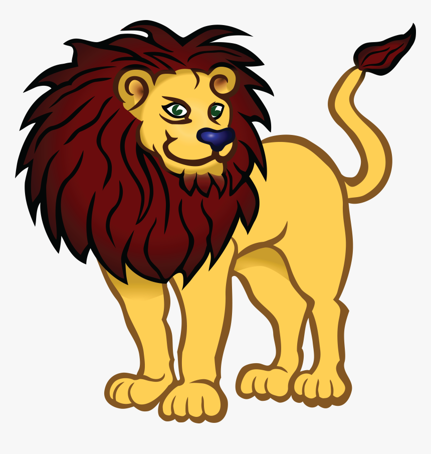 Lion Clipart Png - Wildlife Clipart Png, Transparent Png