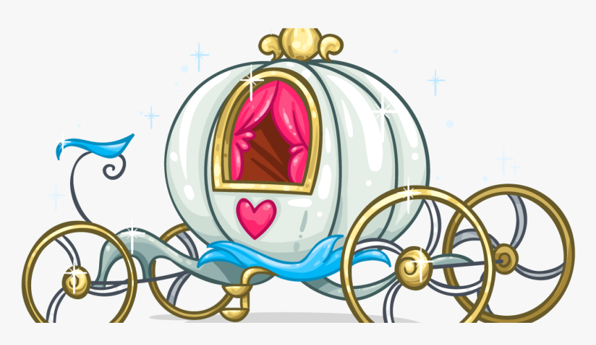 Cinderella Carriage Jaq Clip Art - Cinderella Pumpkin Carriage Clipart, HD Png Download