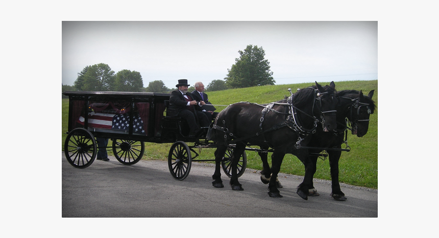 Funeral Carriages - Horse And Buggy, HD Png Download