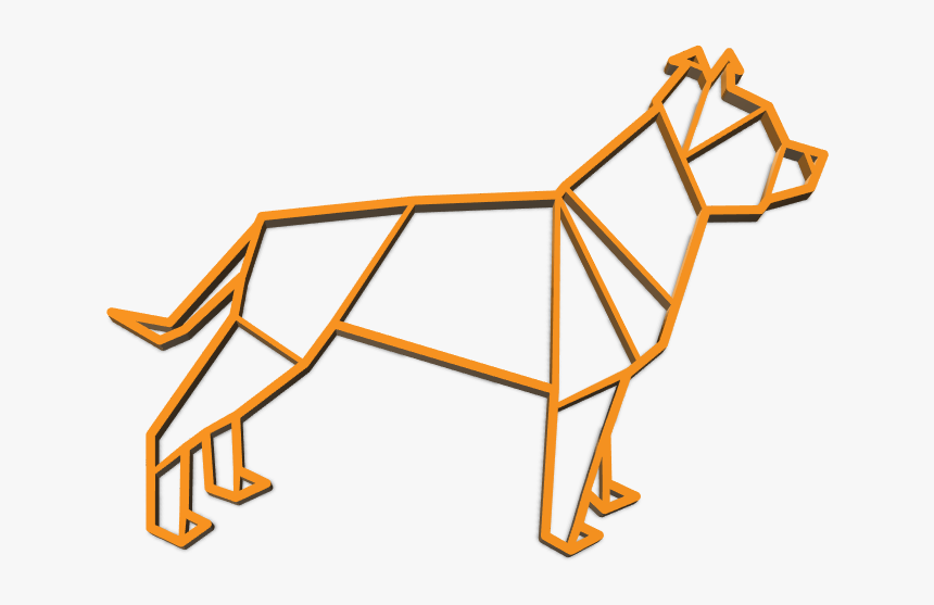 December 29 Clipart , Png Download - Pitbull Origami, Transparent Png