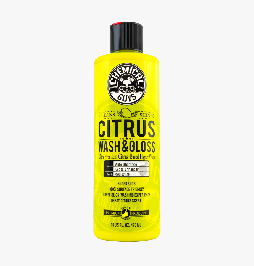 Citrus Wash &amp - Chemical Guys Citrus Wash And Gloss, HD Png Download