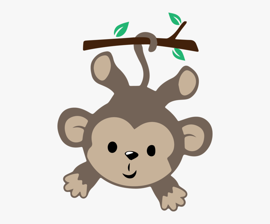 Hanging Monkey Cricut, HD Png Download