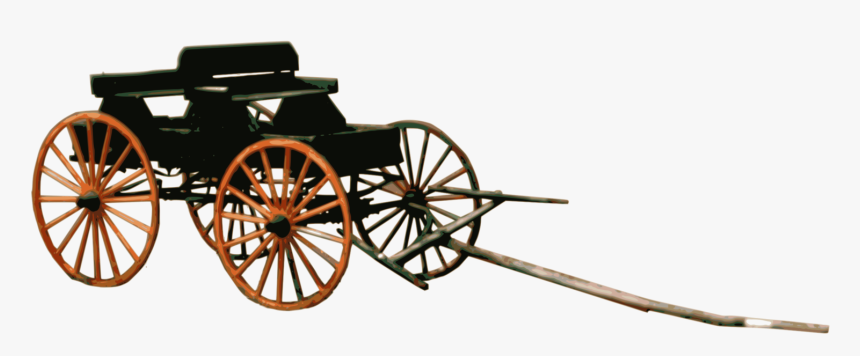 Cart Wagon Wheel Horse And Buggy Chariot - Wagon, HD Png Download