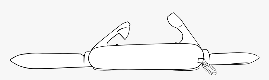 Swiss Army Knife 2 Clip Arts - Swiss Army Knife, HD Png Download