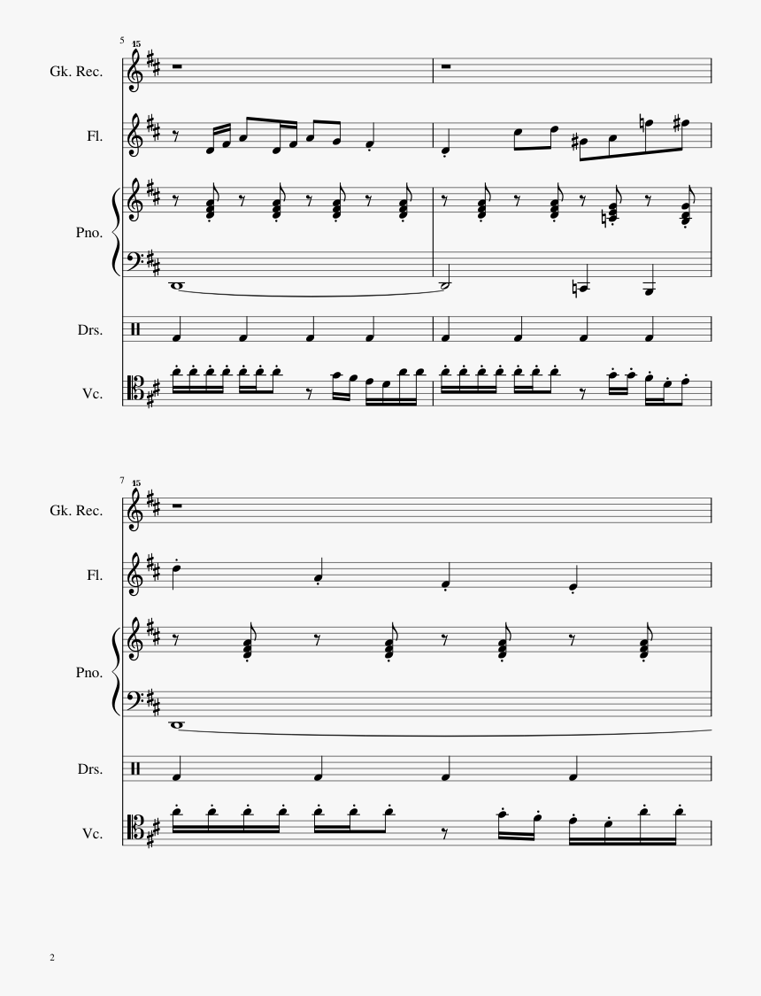 Transparent Teletubby Png - Partitura De Violin Viva La Vida De David Garrett, Png Download
