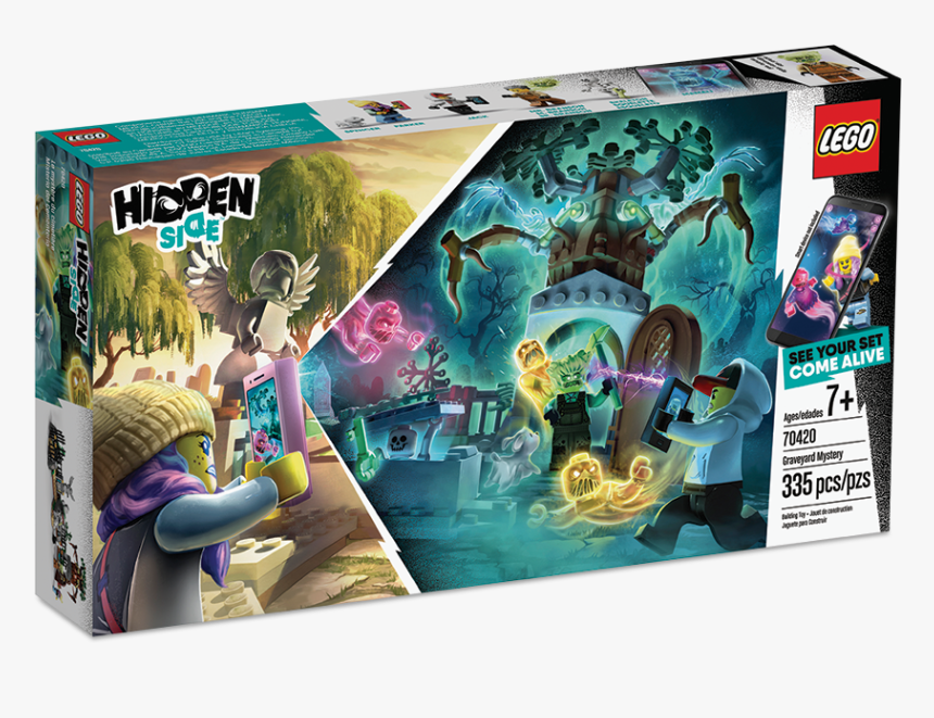 Lego Hidden Side 70420 Graveyard Mystery, HD Png Download