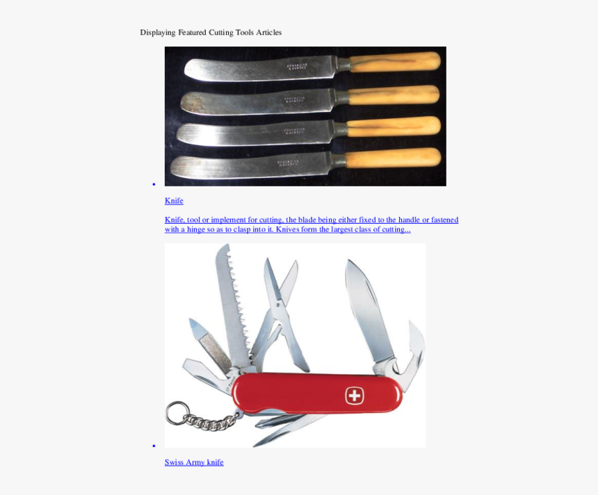 Swiss Army Knife, HD Png Download