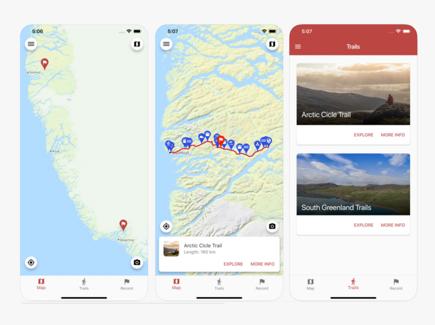 Greenland Gps App - Iphone, HD Png Download