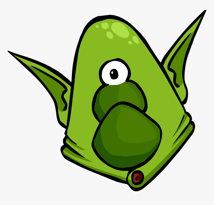 Club Penguin Alien Mask, HD Png Download
