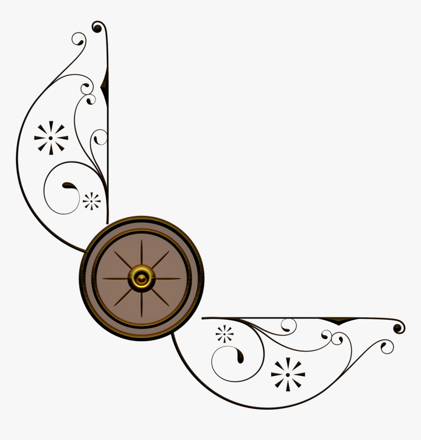 Corner Divider Frame Free Photo - Angle, HD Png Download