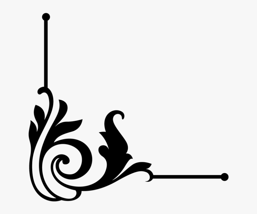 Corner Ornament Vector Png, Transparent Png , Transparent Png Image