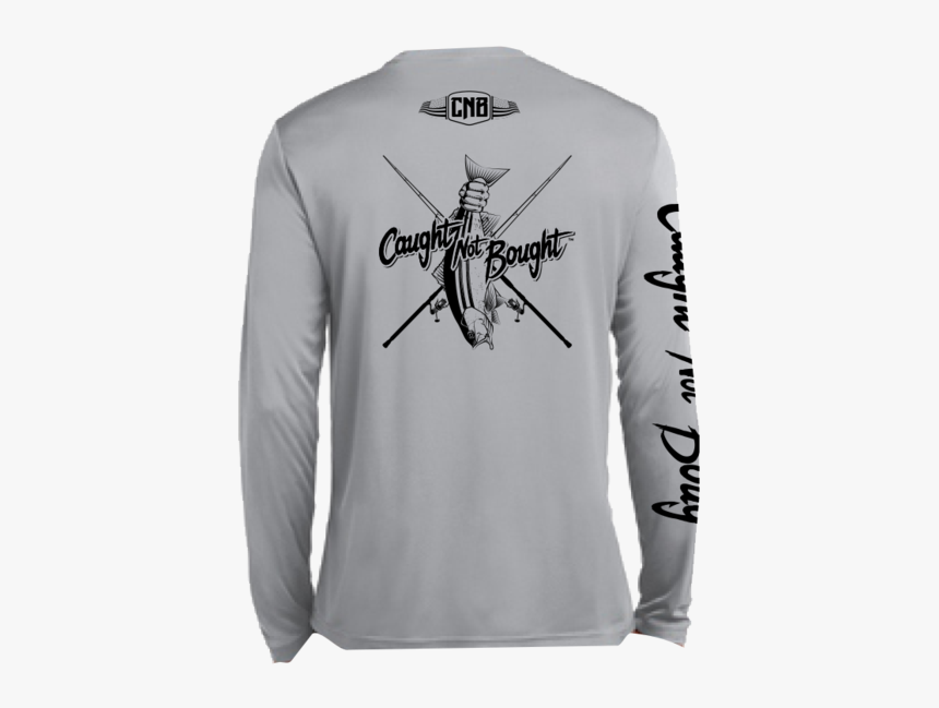 Caught Not Bought Striper Fishing Performance Long - Long-sleeved T-shirt, HD Png Download