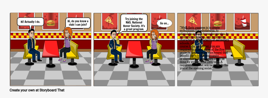 Storyboard Of Pizza Hut, HD Png Download