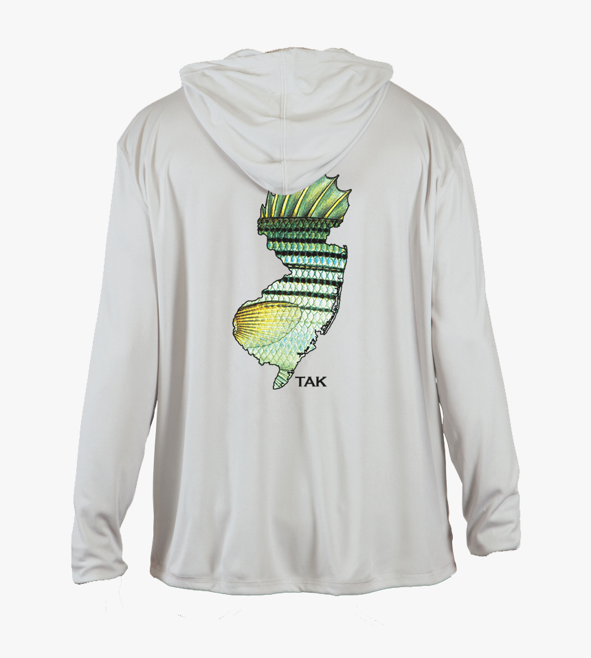Nj Striper Solar Tech L/s Hoody - Hoodie, HD Png Download