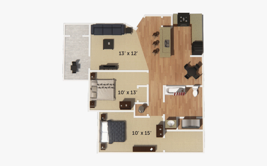 Cobalt - Floor Plan, HD Png Download