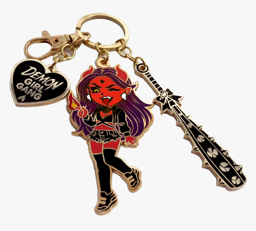 Jin Demon Girl Gang Keychain, HD Png Download