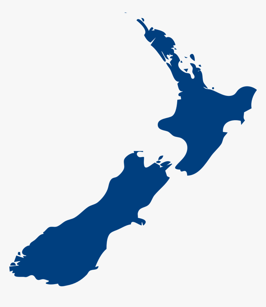 New Zealand Map Clip Art, HD Png Download