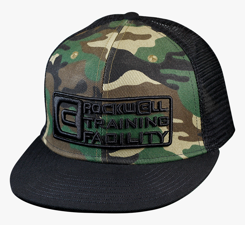 Rtf Snapback Trucker Hat Camo/blk 
 Class - Baseball Cap, HD Png Download