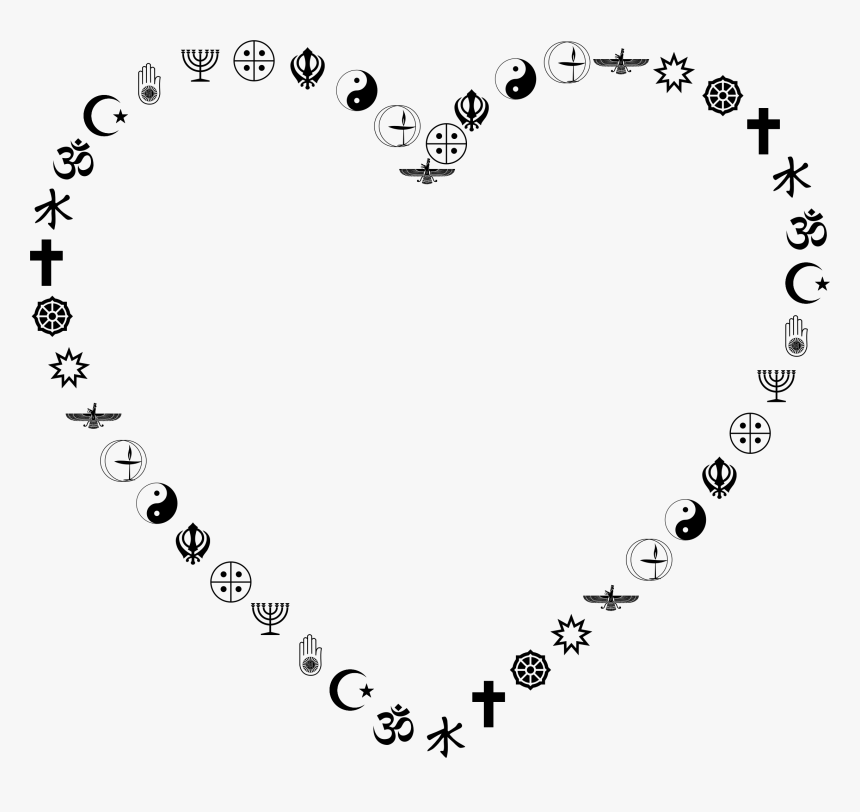 Religious Heart Clip Arts - Central Sikh Gurdwara Board, HD Png Download