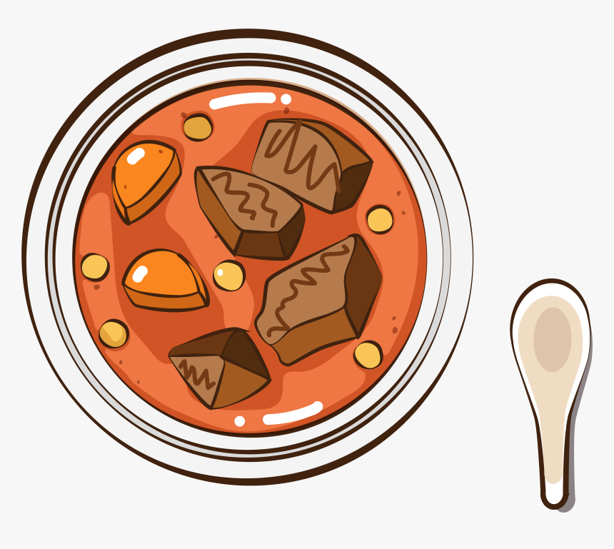 Transparent Dish And Spoon Clipart - Bánh, HD Png Download
