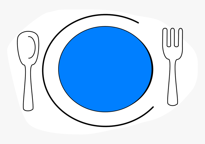 Vector Graphics,free Pictures, Free Photos, Free Images, - ภาพ ระบายสี ช้อน ส้อม, HD Png Download