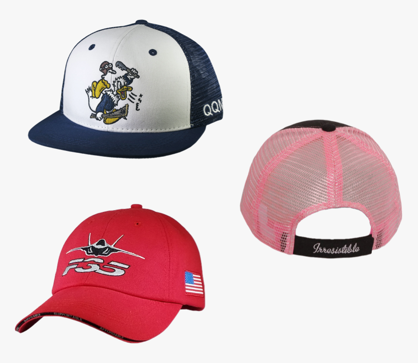 Aviator Gear Custom Squadron Cap Examples - Baseball Cap, HD Png Download