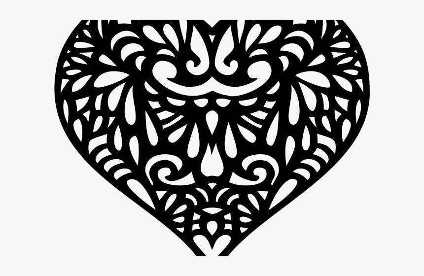 Ornamental Heart, HD Png Download
