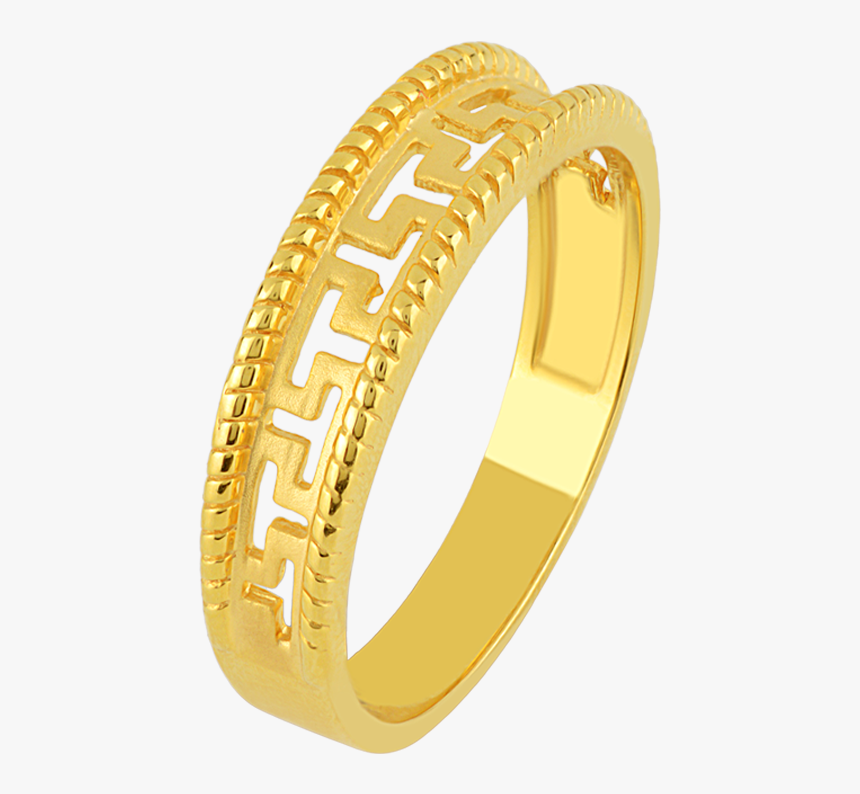 Transparent Gold Rings Png - Bangle, Png Download