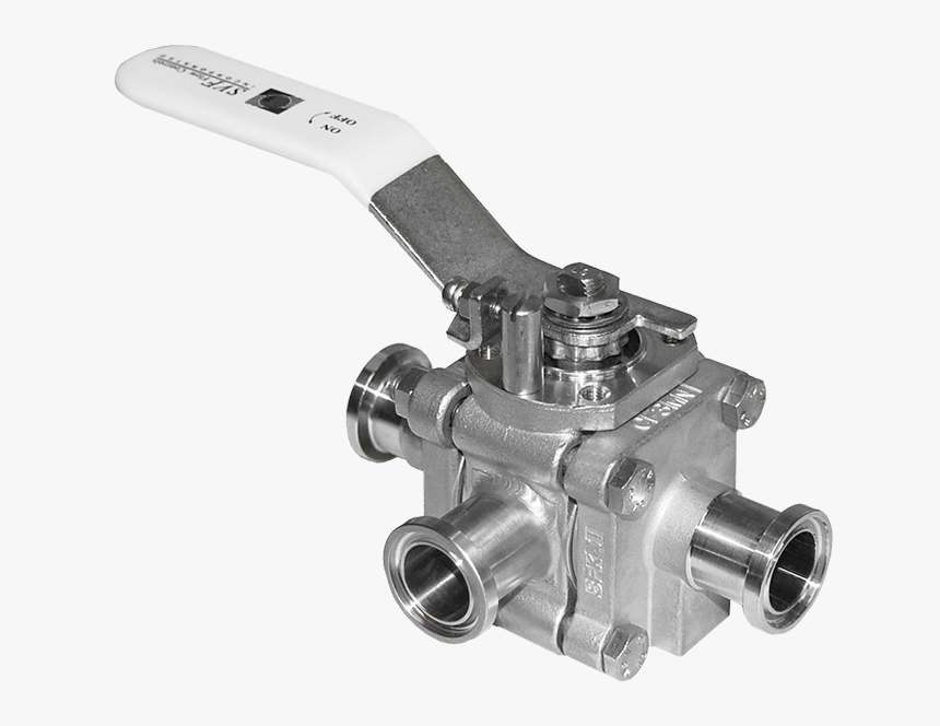 Three Way Ball Valves - Ball Valve, HD Png Download