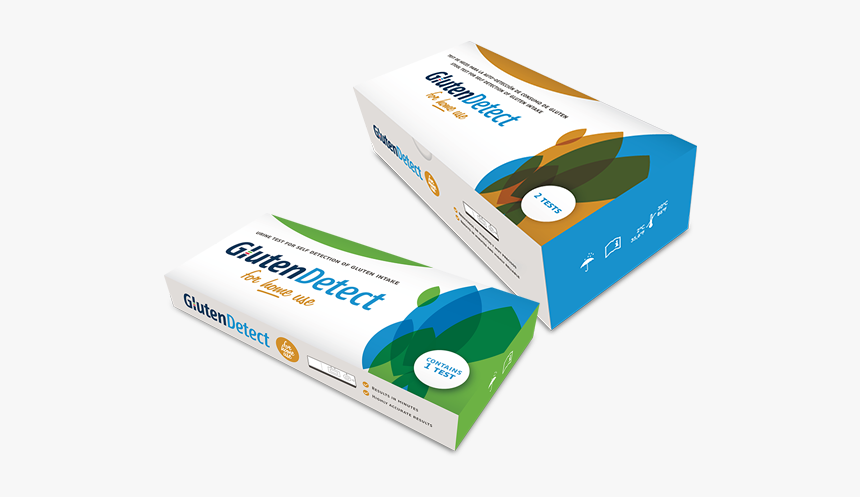 Glutendetect Packaging - Gluten Detect Home Test, HD Png Download